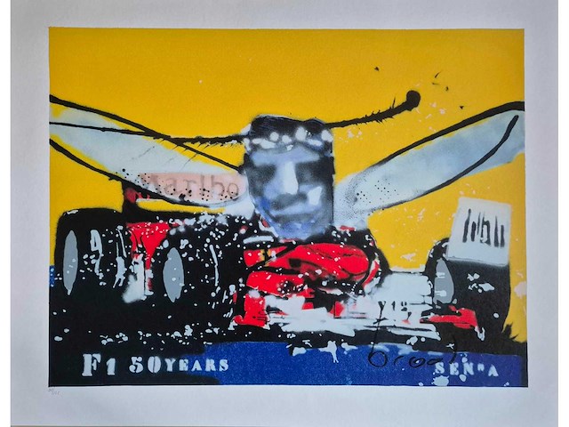 Zeefdruk herman brood ‘senna’ - afbeelding 3 van  4