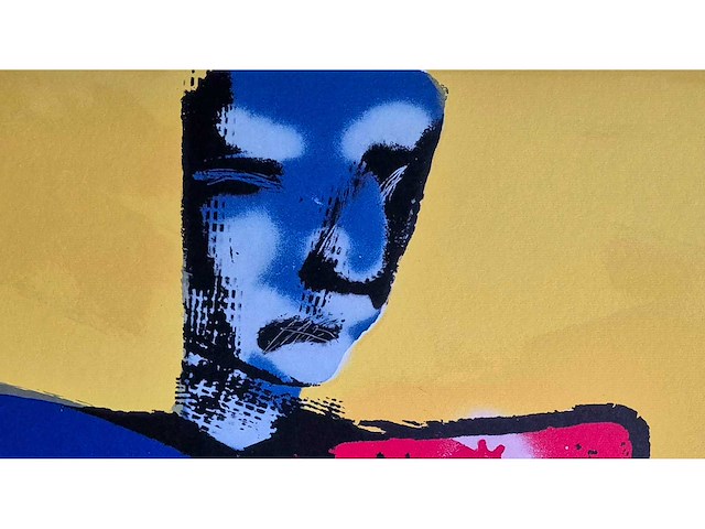 Zeefdruk herman brood - afbeelding 2 van  3