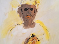 Zeefdruk, hester van dapperen, priest 15/15, 2001 - afbeelding 5 van  10