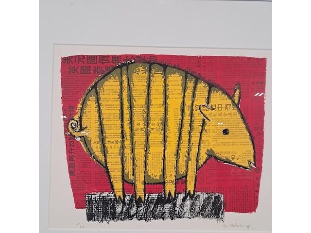 Zeefdruk, ilja walraven, 45/56, 1995 - afbeelding 3 van  8