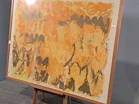 Zeefdruk in lijst, jan cremer, tulips - afbeelding 3 van  8