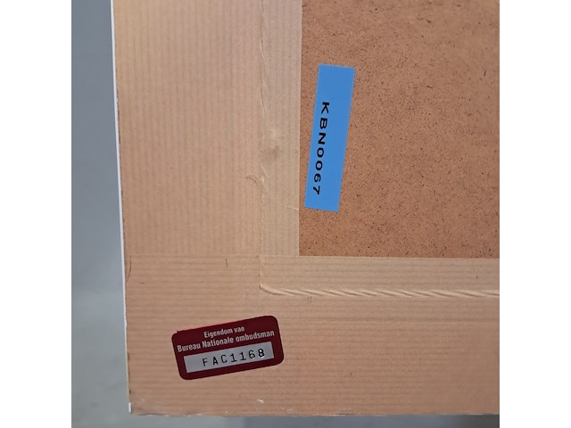 Zeefdruk in lijst - afbeelding 7 van  7