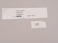 Zeefdruk, jan snoeck, l'eau douce - afbeelding 6 van  6
