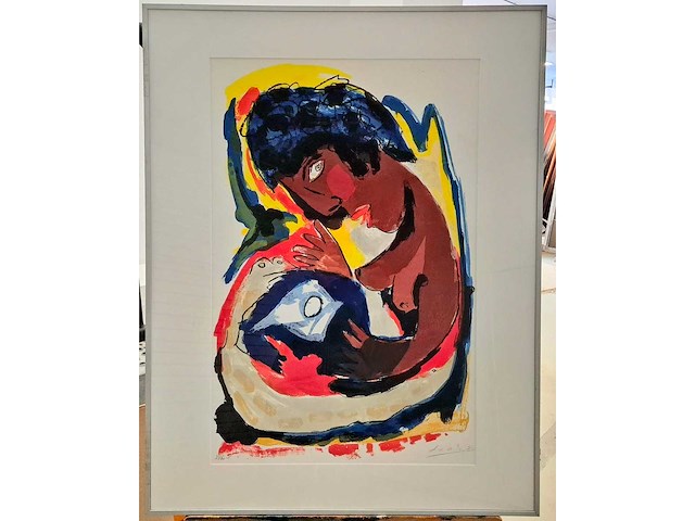 Zeefdruk john lie a fo - afbeelding 2 van  2