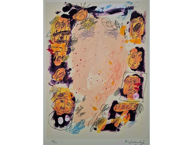 Zeefdruk kees salentijn - afbeelding 1 van  4