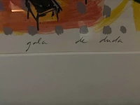 Zeefdruk “luis penn- gala de duda” - afbeelding 4 van  7
