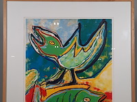 Zeefdruk, maya wildevuur, 171/200, 1994 - afbeelding 4 van  10