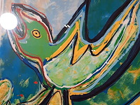 Zeefdruk, maya wildevuur, 171/200, 1994 - afbeelding 6 van  10