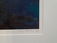 Zeefdruk, maya wildevuur, 171/200, 1994 - afbeelding 7 van  10