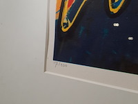 Zeefdruk, maya wildevuur, 171/200, 1994 - afbeelding 9 van  10