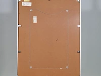 Zeefdruk, maya wildevuur, aap met jong, 1994, 64/125 - afbeelding 2 van  11