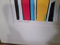 Zeefdruk, maya wildevuur, burano, 125/150 - afbeelding 6 van  9