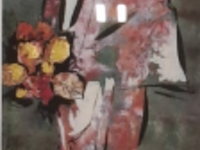 Zeefdruk, maya wildevuur, geisha, 1997