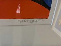 Zeefdruk “m.y naerebout- the age of innocence v” - afbeelding 6 van  7