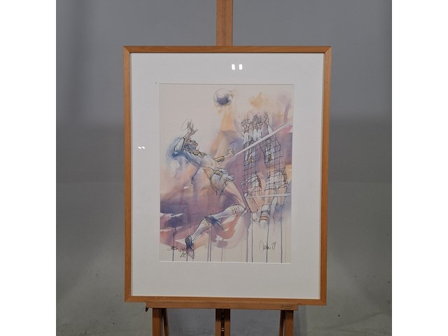 Zeefdruk, ortho owen, smash, 1989 - afbeelding 1 van  9