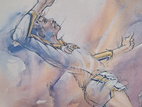 Zeefdruk, ortho owen, smash, 1989 - afbeelding 4 van  9