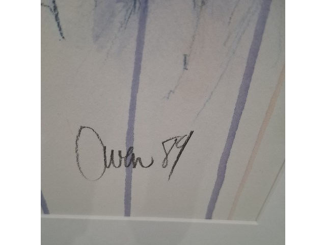 Zeefdruk, ortho owen, smash, 1989 - afbeelding 5 van  9