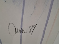 Zeefdruk, ortho owen, smash, 1989 - afbeelding 5 van  9