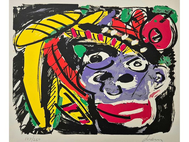 Zeefdruk peter diem - afbeelding 1 van  4