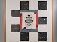 Zeefdruk, piet warffemius, portret iv 2/50, 1995 - afbeelding 1 van  11