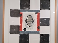 Zeefdruk, piet warffemius, portret iv 2/50, 1995 - afbeelding 4 van  11