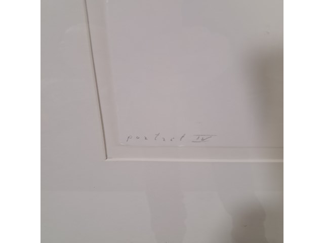 Zeefdruk, piet warffemius, portret iv 2/50, 1995 - afbeelding 6 van  11