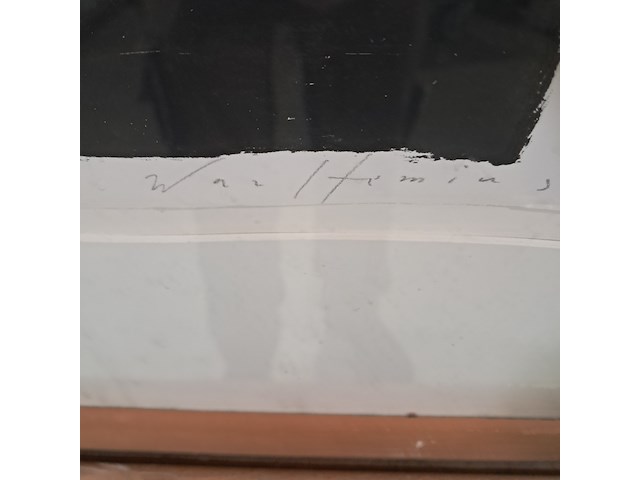 Zeefdruk, piet warffemius, portret iv 2/50, 1995 - afbeelding 7 van  11