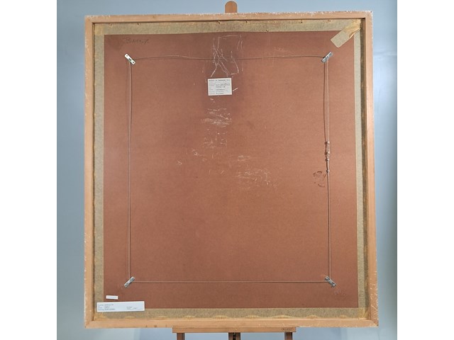 Zeefdruk, piet warffemius, portret iv 2/50, 1995 - afbeelding 11 van  11