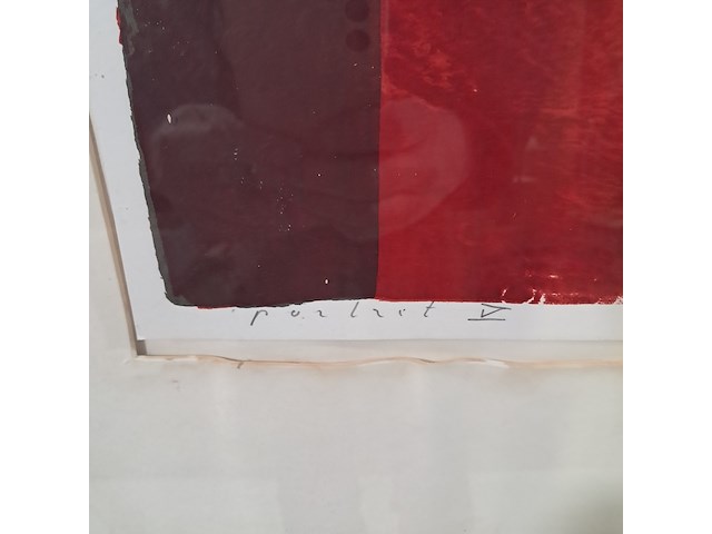 Zeefdruk, piet warffemius, portret v 3/40, 1997 - afbeelding 6 van  11