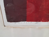 Zeefdruk, piet warffemius, portret v 3/40, 1997 - afbeelding 6 van  11