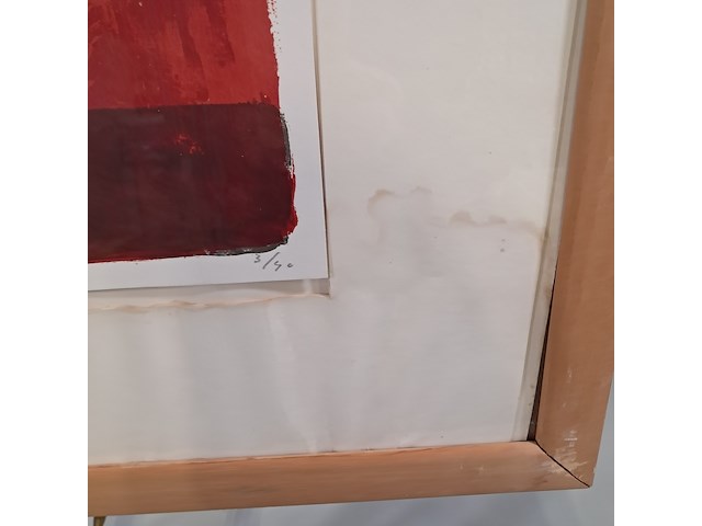 Zeefdruk, piet warffemius, portret v 3/40, 1997 - afbeelding 11 van  11