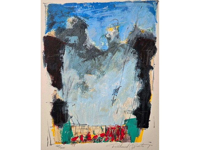 Zeefdruk richard smeets - afbeelding 1 van  4