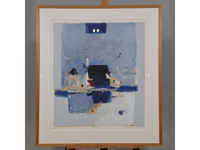 Zeefdruk, ron van de werf, etude i 8/50, 2001 - afbeelding 1 van  10