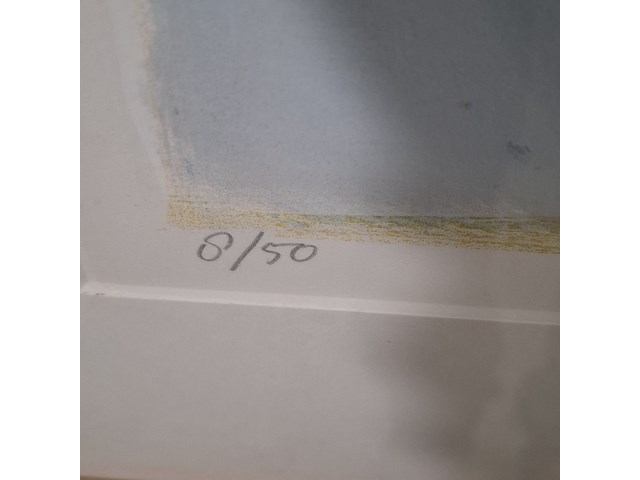 Zeefdruk, ron van de werf, etude i 8/50, 2001 - afbeelding 6 van  10