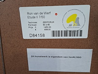 Zeefdruk, ron van de werf, etude ii 7/50, 2001 - afbeelding 2 van  10