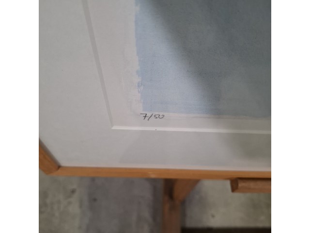 Zeefdruk, ron van de werf, etude ii 7/50, 2001 - afbeelding 8 van  10