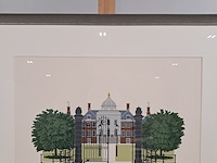 Zeefdruk, sees vlag, paleis huis den bosch, 1982 - afbeelding 3 van  7