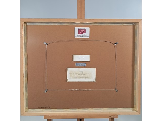 Zeefdruk, sees vlag, paleis huis den bosch, 1982 - afbeelding 6 van  7