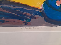 Zeefdruk, thea van doorn, justine 22/30, 1990 - afbeelding 5 van  8