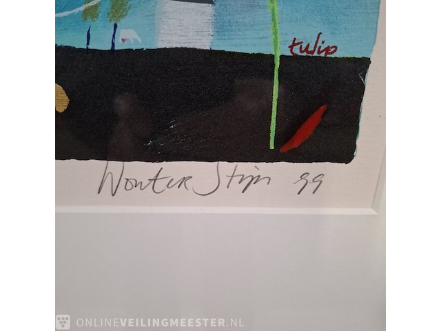 Zeefdruk, w. stips, 101/150, 1999 - afbeelding 6 van  10