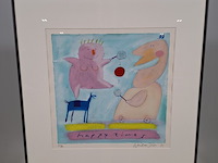 Zeefdruk, w. stips, happy times 101/150, 1999 - afbeelding 3 van  10