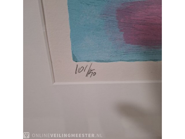 Zeefdruk, w. stips, happy times 101/150, 1999 - afbeelding 7 van  10