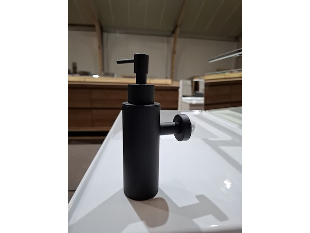 Zeepdispenser hotbath, cobber, mat zwart - afbeelding 1 van  4