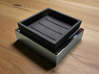 Zeephouder mat zwart chroom - afbeelding 1 van  5