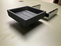 Zeephouder mat zwart chroom - afbeelding 4 van  5