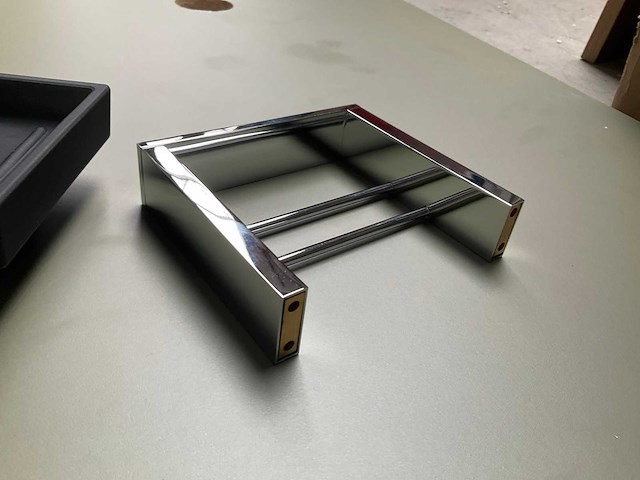 Zeephouder mat zwart chroom - afbeelding 5 van  5