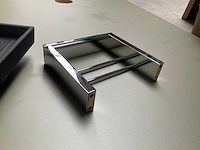 Zeephouder mat zwart chroom - afbeelding 5 van  5