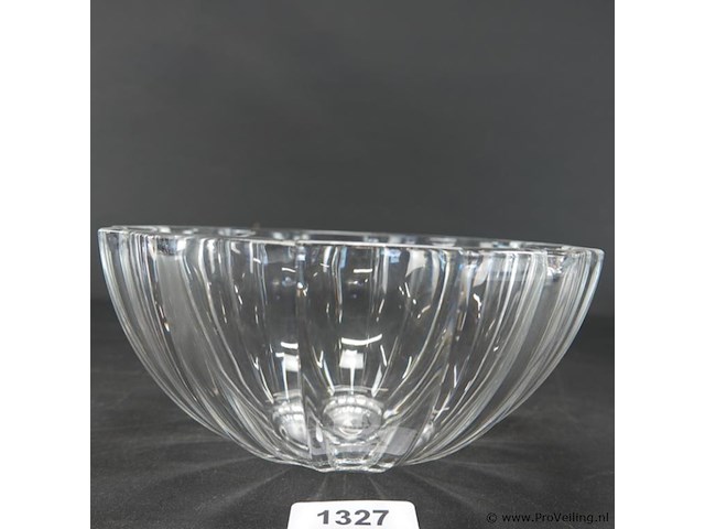 Zeer fraaie kristallen schaal - afbeelding 2 van  5