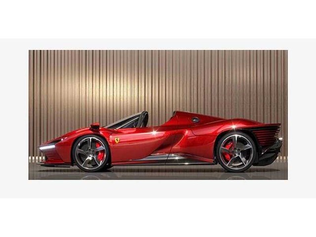 Zeer groot glas schilderij met ferrari - afbeelding 2 van  7