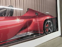 Zeer groot glas schilderij met ferrari - afbeelding 5 van  7